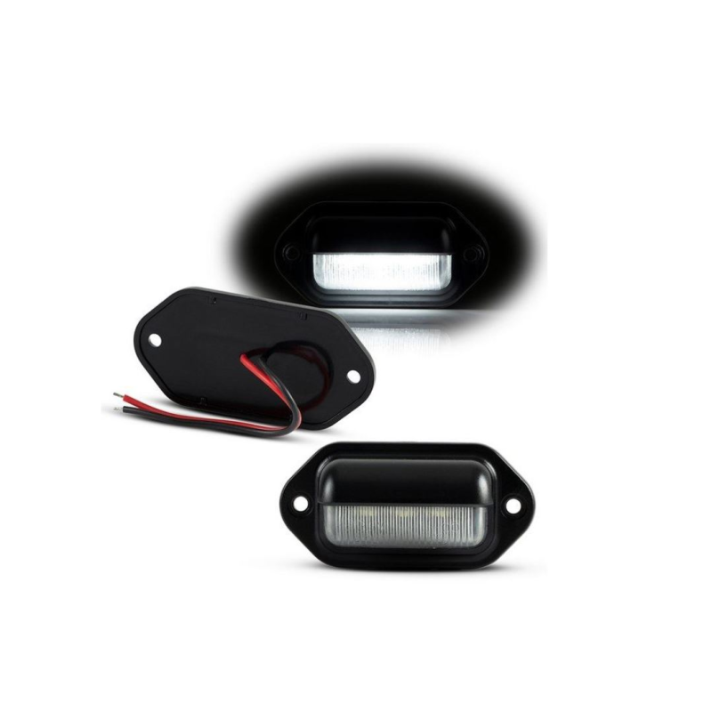 Lampi numar universale camion, remorca, rulota 12V 24V Lampi numar universale camion, remorca, rulota 12V 24V