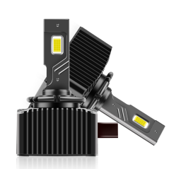 Set 2 becuri auto LED D1S 120W 20.000Lumeni CanBus Plug-and-Play fara eroare + CADOU