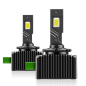 Set 2 becuri auto LED D3S 120W 20.000Lumeni CanBus Plug-and-Play fara eroare + CADOU