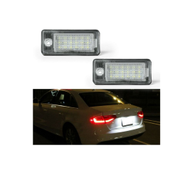 Lămpi LED pentru număr Audi A5/S5 Cabrio/Cabriolet