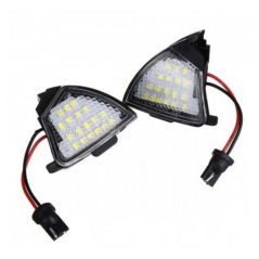 Lămpi dedicate iluminat sub oglinda – Skoda Superb 1 (2006–2008)