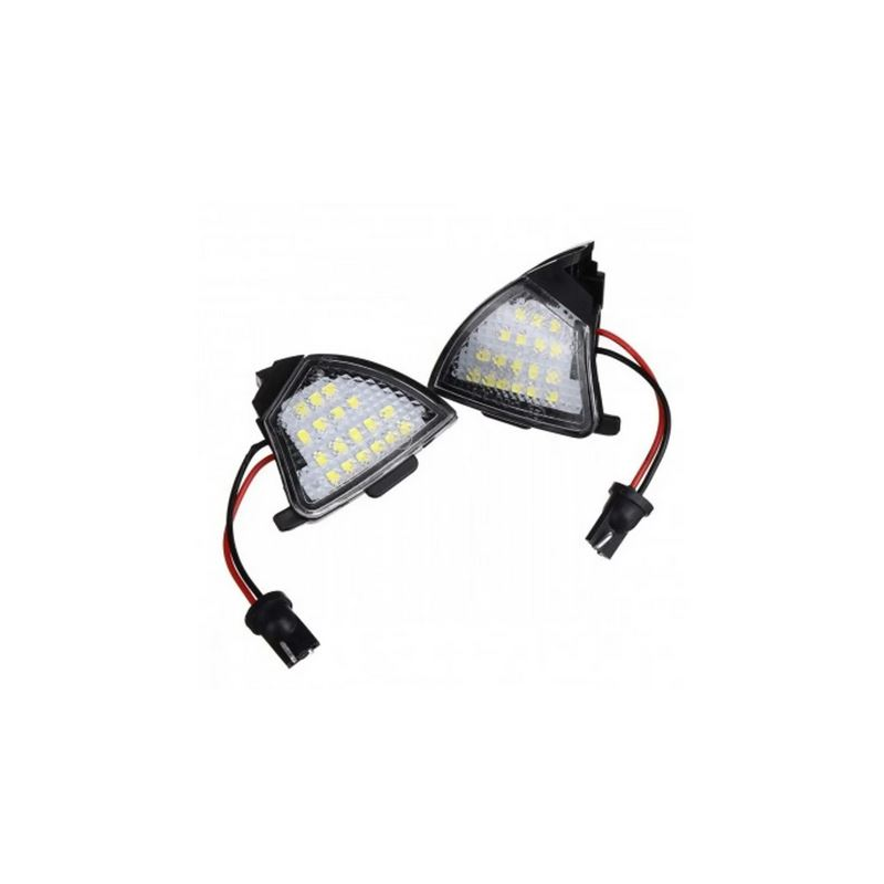 Lămpi dedicate iluminat sub oglinda – Skoda Superb 1 (2006–2008)