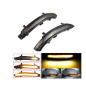 Set Semnalizare oglindă fumurie LED – Skoda Octavia 2, Skoda Superb 2 (Progresivă/Dinamică)