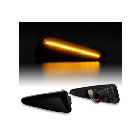 Semnalizare Laterala Fumurie LED Statica Dacia Sandero + Stepway 2008-2012, Renault Symbol II/ Thalia II 2008-2012