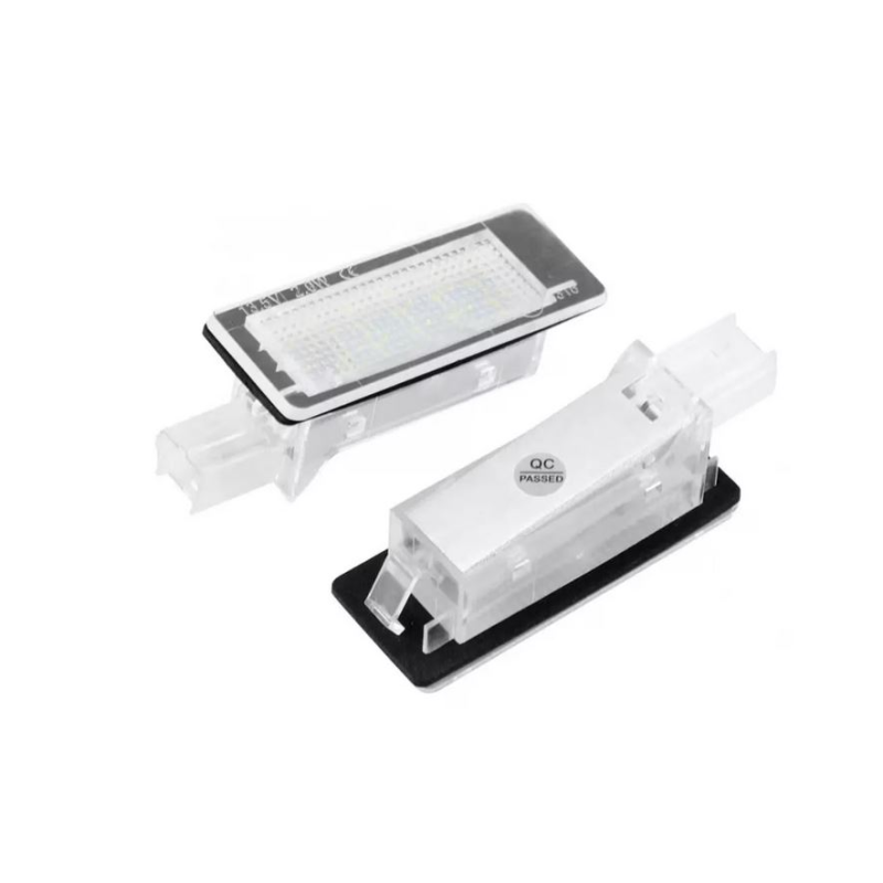 Lămpi LED pentru număr de înmatriculare compatibile cu Dacia Duster, Logan MCV III și Lodgy model 2.