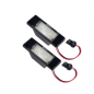 Lampi LED dedicate numar Nissan Qashqai, X-Trail, Juke, Primera
