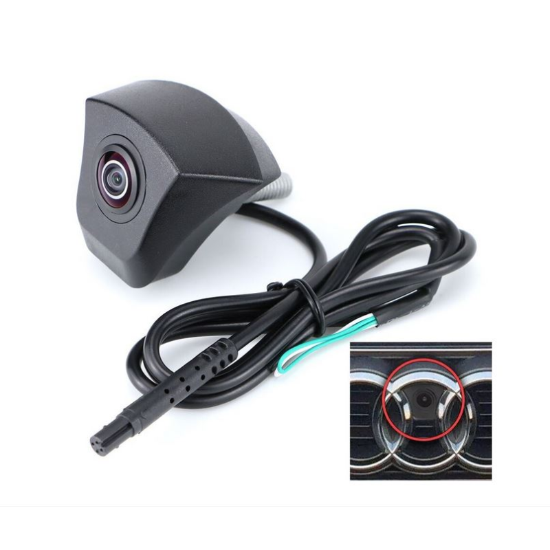 Camera frontala dedicata Audi cu montaj in sigla - F121