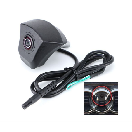 Camera frontala dedicata Audi cu montaj in sigla - F121