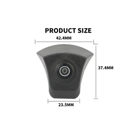 Camera frontala dedicata Audi cu montaj in sigla - F121