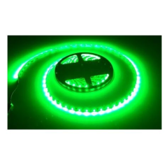 Banda led verde 60 smd/ml 3528, IP65, 12V, 4.8W/ml rezistenta la apa