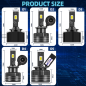 Set 2 Becuri LED D5S 110W 20.000LM 6000K + CADOU Set 2 Becuri LED D5S 110W 20.000LM 6000K + CADOU