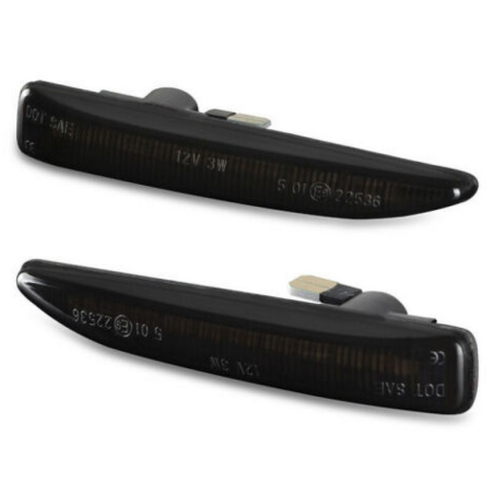 Semnalizare laterala fumurie dynamica LED BMW Seria 7 E65 / E66 / E67 2001.02-2008.07 Progresiva