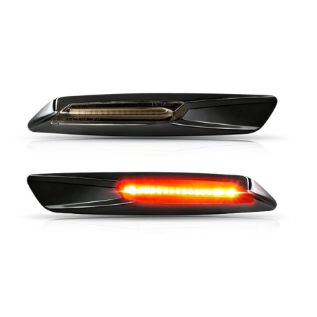 Semnalizare laterala fumurie LED Seria 1 E81, E82, E87. E88, Seria 3 E90, E91, E92, E93, Seria 5 E60, E61