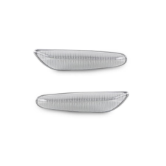 Semnalizare laterala cromata led BMW Seria 5 E60 / E61 - transparenta A34-B