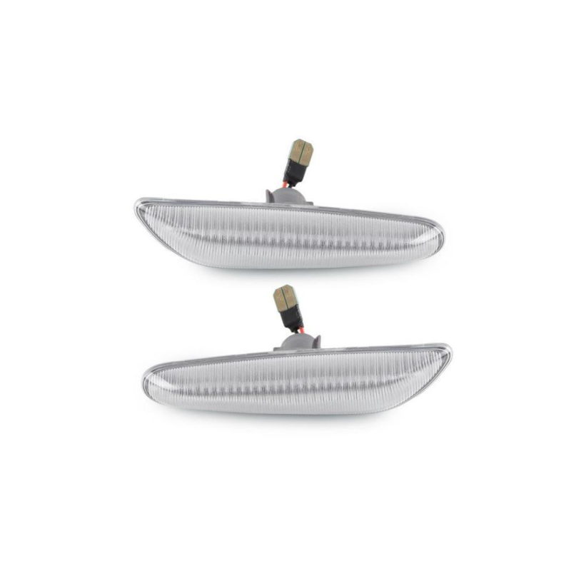 Semnalizare laterala cromata led BMW Seria 5 E60 / E61 - transparenta A34-B