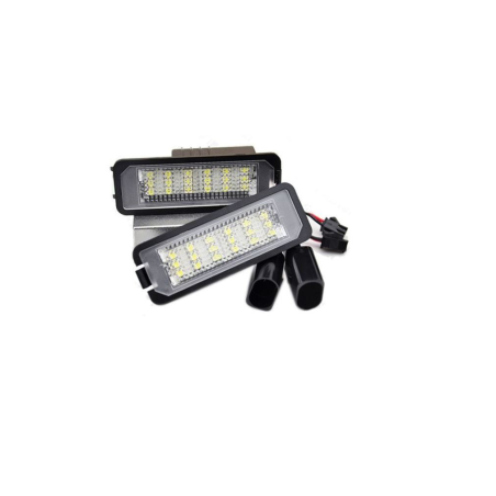 Lampi numar LED Skoda Superb 2 II B6 / 3T 4D Sedan