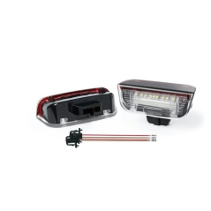 Lampi led dedicate portiere VW, Skoda Superb 2 , Seat Alahanbra, Porsche Cayenne cablaj fata bicolore