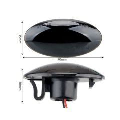 Semnalizare laterala fumurie Opel Agila / Fiat Sedici