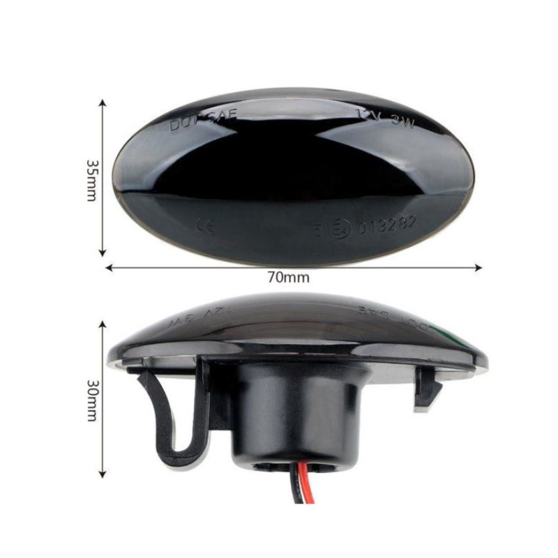 Semnalizare laterala fumurie Opel Agila / Fiat Sedici